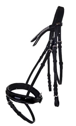 Ogłowie Starlight, czarne