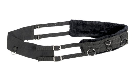 Pas do lonżowania HKM Teddy, czarny/czarny