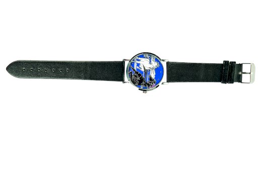 Zegarek -Horse- HKM, srebrny/czarny, 57797191