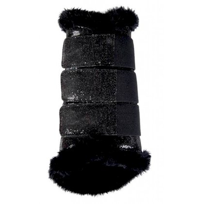 Ochraniacze -Comfort- Glitter HKM, czarny