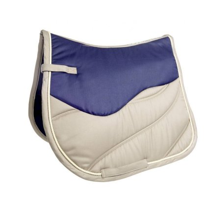 HKM Czaprak -Alicante- 10333. Kategoria: koń, czapraki, potniki, podkładki, HKM jesień zima 2017. Kolor granat/ ciemny beż