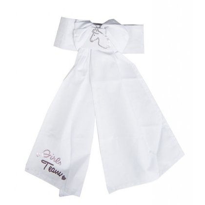 Plastron -Piccola- Little sister, biały