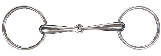 Wędzidło anatomiczne ze stali nierdzewnej, 16 mm , -