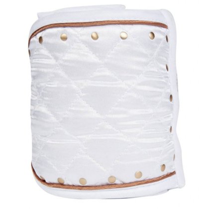 Bandaże polarowe -Siena-, set 4 szt. biały 200cm