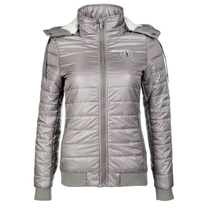 Kurtka -Ashley- HKM 9216. Kategoria: jeździec, kurtki jeździeckie, HKM jesień zima 2017. Kolor szarobeżowy