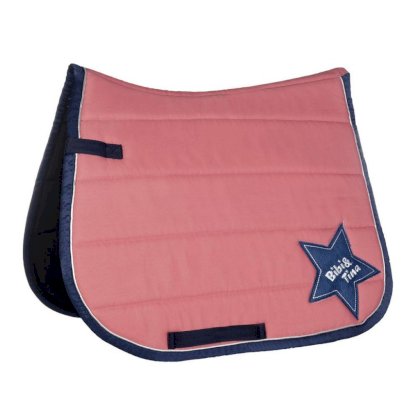 Czaprak -Bibi&Tina- Denim Star koralowy/niebieski