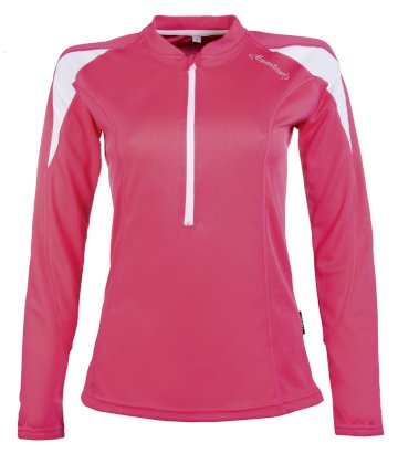 Koszulka termoaktywna -Equestrian- HKM, ciemny różowy, 100973900