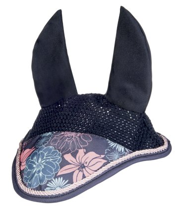 Nauszniki -Flowerpower- HKM, granat/jasny róż, 100286938