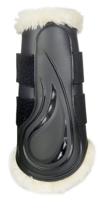 Ochraniacze ujeżdżeniowe -Comfort- z ochroną przed HKM, czarny, 108379100