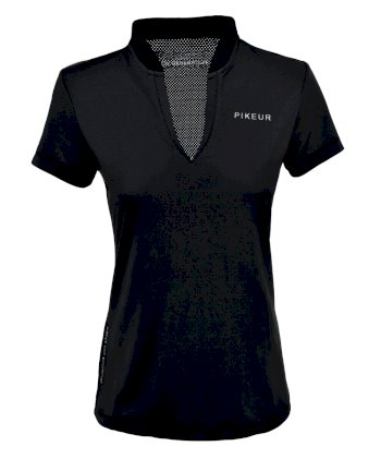Koszulka techniczna Pikeur Polo Henna, czarna