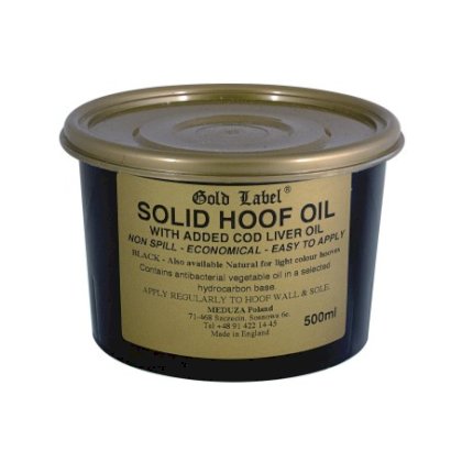 Solid Hoof Oil Natural Gold Label olej do kopyt