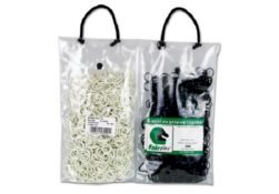 Gumki FAIR PLAY do grzywy i ogona, białe