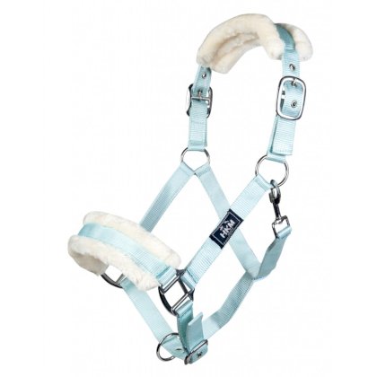 Kantar -Bischofshofen- podszyty futerkiem, jasnozielony