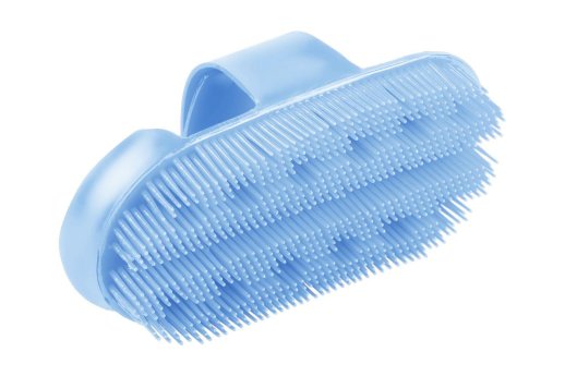 Zgrzebło START igiełkowe duże, light blue