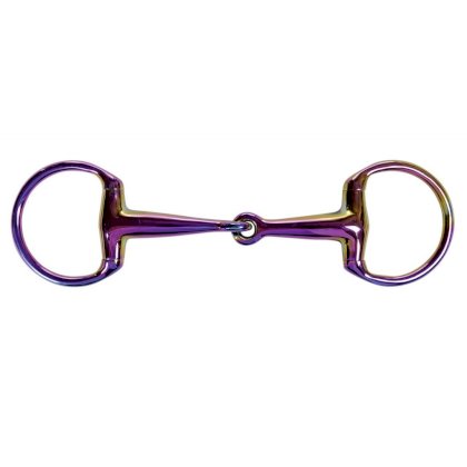 Wędzidło oliwkowe -Rainbow- 16mm stal szlachetna HKM, -