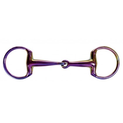 Wędzidło oliwkowe -Rainbow- 18mm stal szlachetna HKM, -