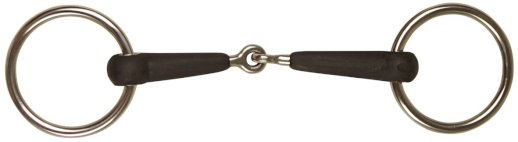 Wędzidło York gumowe pojed łam, 15 mm