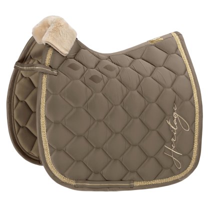 Czaprak Eskadron Glossy Brand, deeptaupe