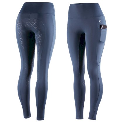 Legginsy jeździeckie Gracie, granatowe