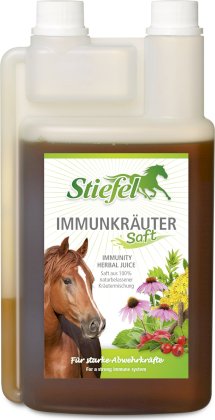 Immunity Herbal Juice Stiefel, zioła na wzmocnienie układu odpornościowego koni