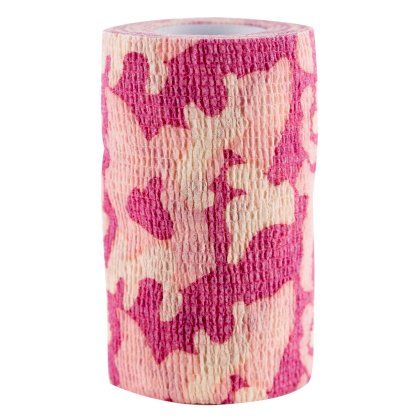 Bandaż samoprzylepny Flex, różowe moro