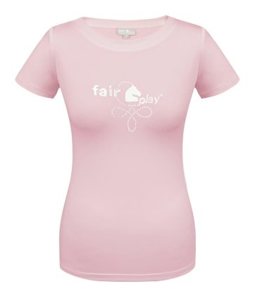 Koszulka Fair Play MAYA, jasnoróżowy