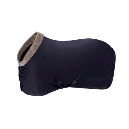 Derka SOFTSHELL FAUXFUR COLLAR Eskadron CS21, dark navy