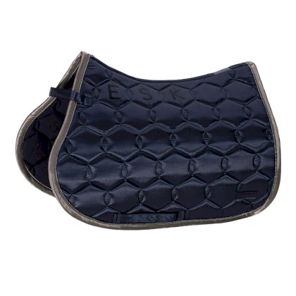 Czaprak Satin Contrast Eskadron CS21, dark navy