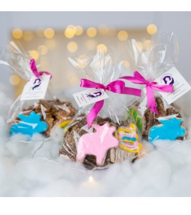 Ciastka dla koni - paczuszka świąteczna