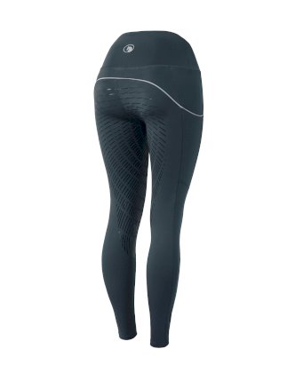 Legginsy jeździeckie z kieszeniami na telefon Horze NICKI, granatowe