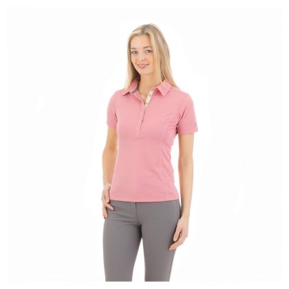 Elegancka koszulka treningowa ANKY Essential Polo, różowa