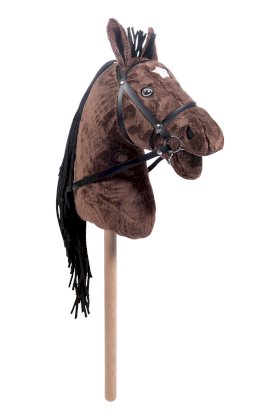 Hobby Horse koń na kiju, brązowy