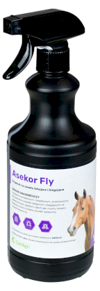 Preparat na owady dla koni Asekor Fly, 750ml
