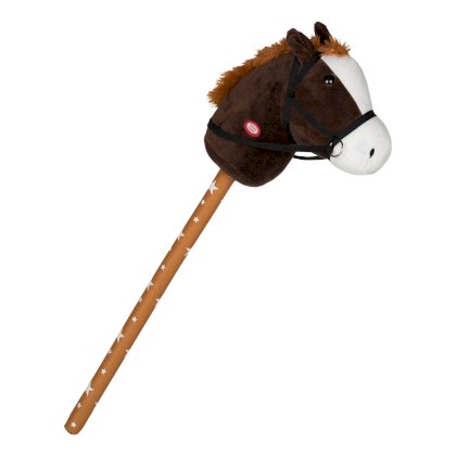 Hobby Horse koń na kiju Horze, brązowy
