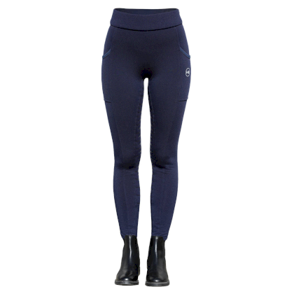 Bryczesy jeździeckie Horsenjoy Lumi, granatowe