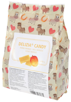Cukierki Delizia Candy dla konia, miód-mango