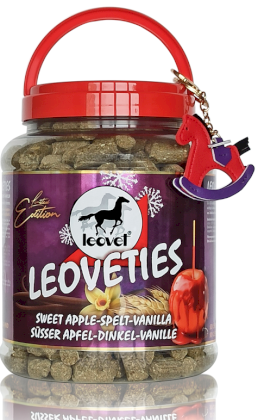 Leoveties cukierki dla koni Winter Edition, słodkie jabłko, orkisz, wanilia