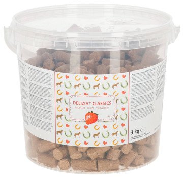 Cukierki dla koni z dodatkiem truskawek