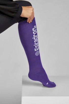 Podkolanówki jeździeckie Eskadron Kneesocks Dynamic 24 S/S, purple