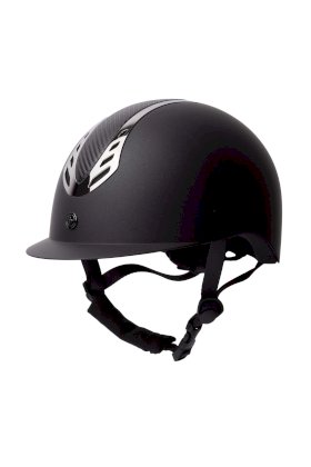 Kask Jeździecki Horze Cosmo, czarny carbon