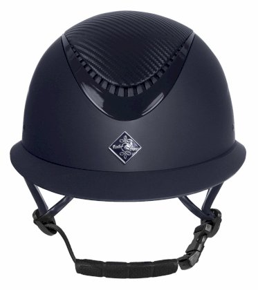 Kask jeździecki FairPlay APOLEUS CARBON W-V, granatowy