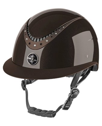 Kask FairPlay APOLEUS SHINY W-V, brązowy