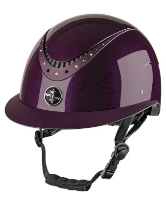 Kask FairPlay APOLEUS SHINY W-V, jagodowy