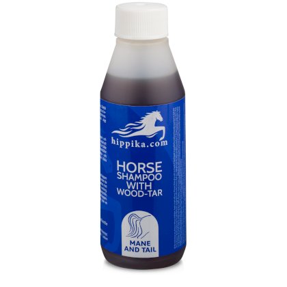 Szampon dla koni z dziegciem