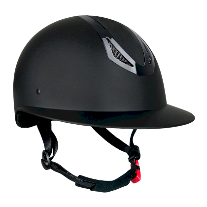 Kask jeździecki York Amethyst, Shiny Black