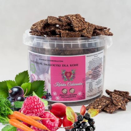 Ciastka dla koni i ludzi, bomba witaminowa