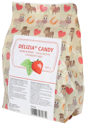 Cukierki Delizia Candy, truskawka-mięta