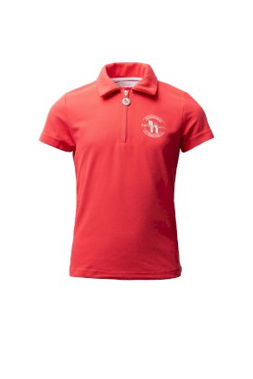 Koszulka treningowa dziecięca polo Fay Jr, diva pink