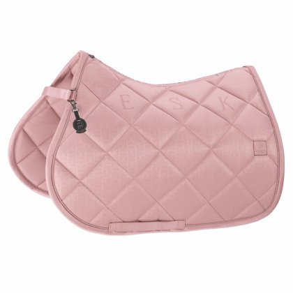 Czaprak Eskadron Glossy Bit Platinum 25, soft rouge