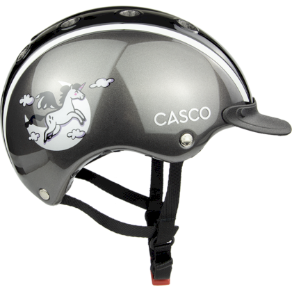 Kask jeździecki CASCO Nori Moonbeam, antracyt